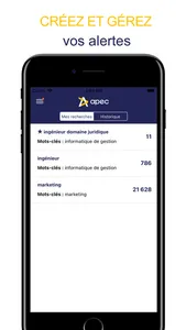 Apec : offres d’emploi cadres screenshot 3