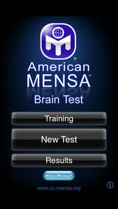 American Mensa Brain Test screenshot 0