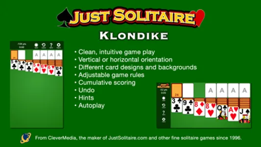 Just Solitaire: Klondike screenshot 0