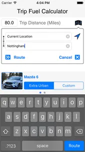 Trip Fuel Calculator screenshot 1