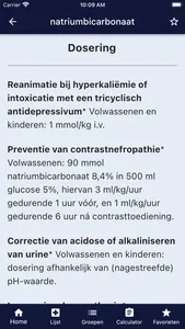 Anesthesiologie medicatie screenshot 3