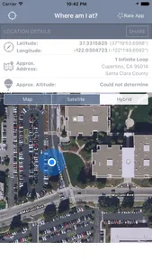 Where Am I At? - GPS Maps App screenshot 1