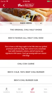 Ben's Chili Bowl screenshot 4