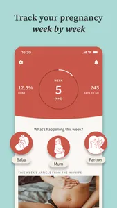 Pregnancy Tracker | Preglife screenshot 0