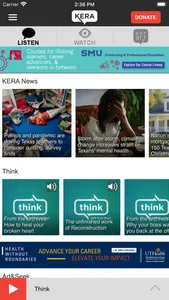 KERA Public Media App screenshot 1