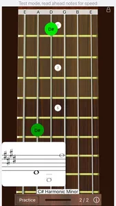 Guitar Sight Reading Trainer screenshot 1