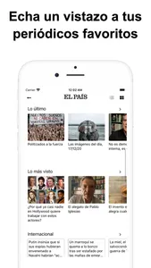 Noticias de última hora España screenshot 1