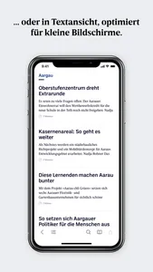 Aargauer Zeitung E-Paper screenshot 3