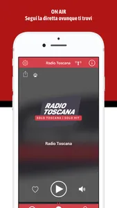 Radio Toscana screenshot 1