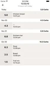 FREE Carb Counter - for Low Carb Diets screenshot 0