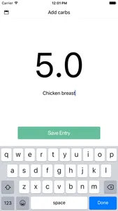 FREE Carb Counter - for Low Carb Diets screenshot 1