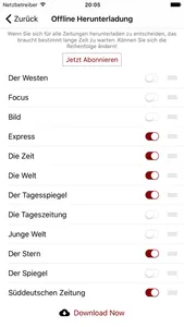 Deutsche Zeitungen - Nachricht screenshot 4