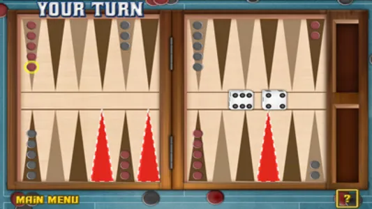 Backgammon Deluxe Go screenshot 2