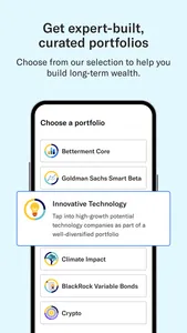 Betterment Invest & Save Money screenshot 3