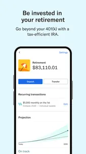 Betterment Invest & Save Money screenshot 4