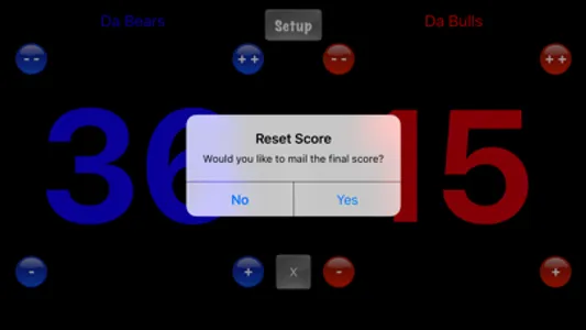 Score Keeper HD Lite screenshot 1