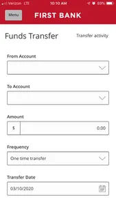 First Bank Digital Banking screenshot 2