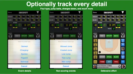 iScout Basketball screenshot 2