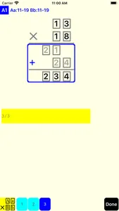 2 Digit Multiplication screenshot 3