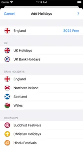 UK Holidays 2023 edition screenshot 4