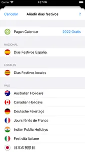 Días festivos España 2023 screenshot 3