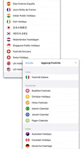 Festività Italia screenshot 0
