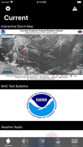 NOAA Hurricane Center screenshot 5