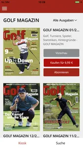 GOLF MAGAZIN screenshot 0