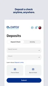 CAFCU Mobile screenshot 2