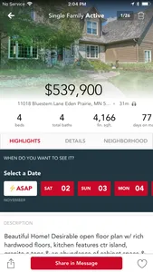 Counselor Realty - Home Search screenshot 1