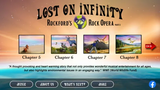 Lost on Infinity – Audiobook 2 screenshot 1