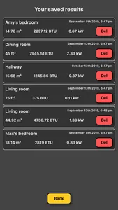 Radiator / BTU Calculator screenshot 5