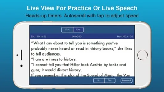 Public Speaking Teleprompter screenshot 4