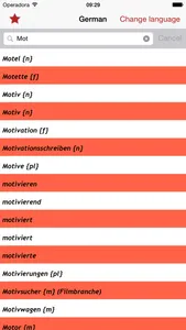 Dictionary German English Ger screenshot 0