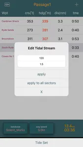 iPlotter Solent screenshot 2
