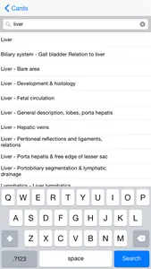Instant Anatomy Flash Cards screenshot 1