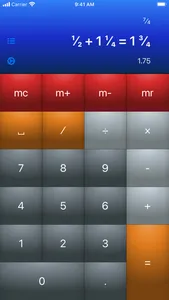 Fraction Calculator Pro screenshot 0