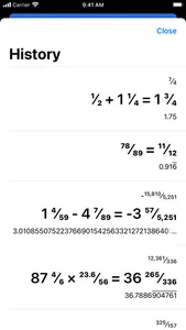 Fraction Calculator Pro screenshot 2