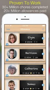 iAllowance (Chores Allowances) screenshot 0