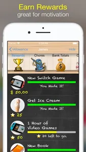 iAllowance (Chores Allowances) screenshot 3
