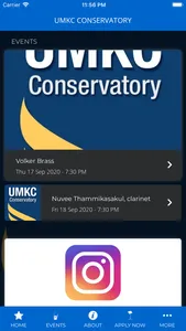 UMKC Conservatory screenshot 3