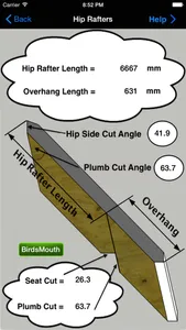 BuildersCalcsRoof screenshot 2