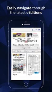 The Raleigh News & Observer screenshot 1