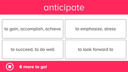 6th Grade Vocabulary Prep screenshot 1
