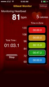 60beat Heart Rate Monitor screenshot 0