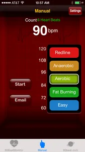 60beat Heart Rate Monitor screenshot 1
