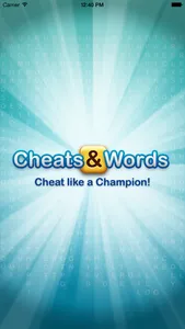 Cheats & Words screenshot 0