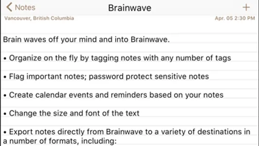 Brainwave screenshot 0