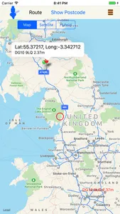 UK Postcode's Location and Location's Post code screenshot 0