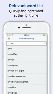 French Dictionary + screenshot 1